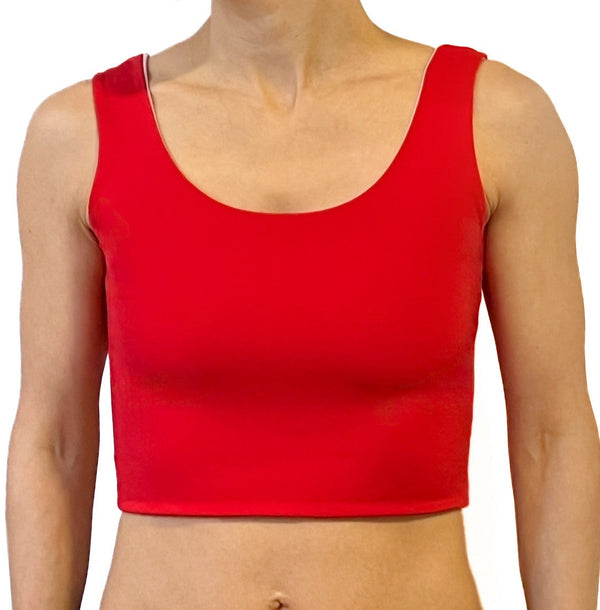 Peto Reversible REVEX Rojo/Rosa