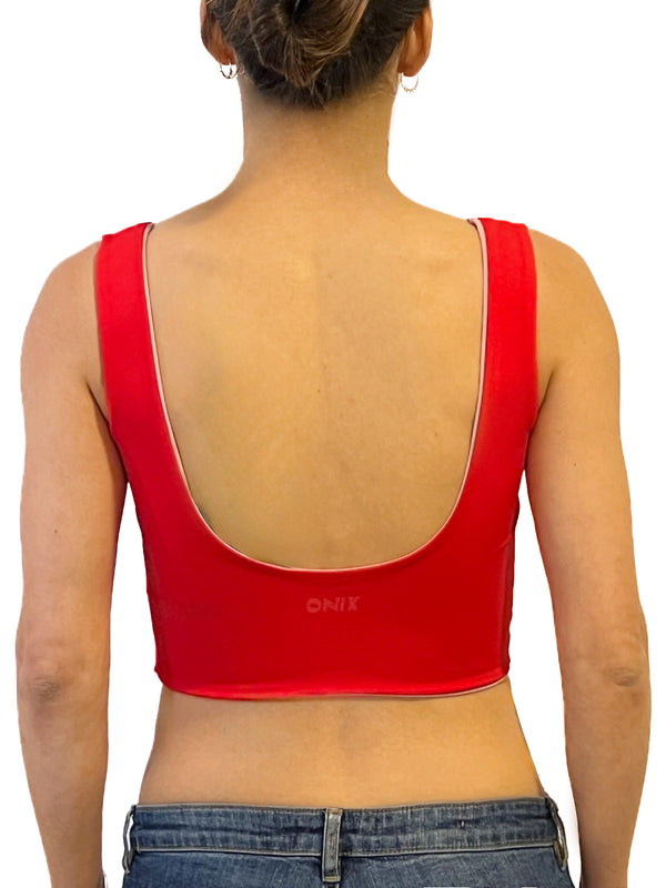 Peto Reversible REVEX Rojo/Rosa