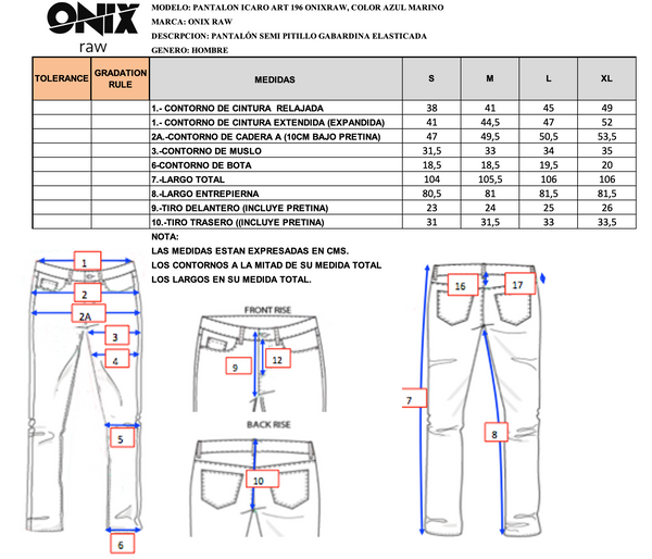 Pantalon Icaro Azul