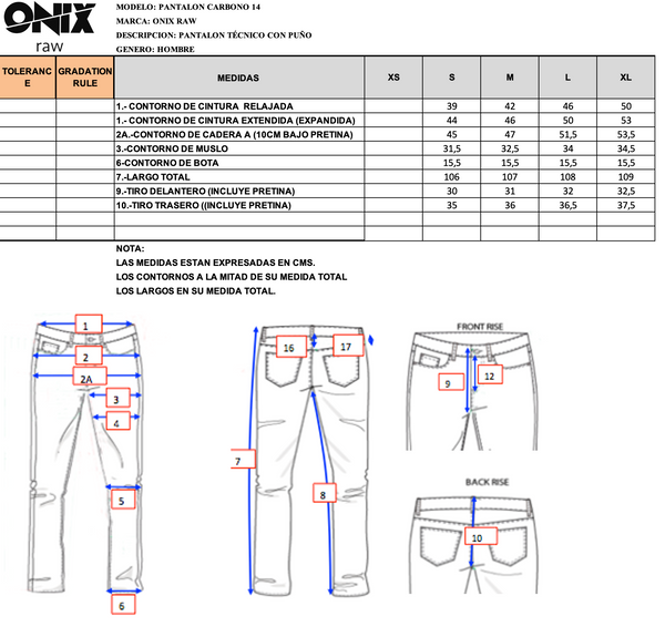 Pantalón Carbono 14