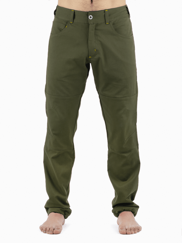 Pantalón Trapecista Musgo