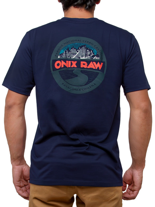 Polera V11 Azul Cerro Castillo