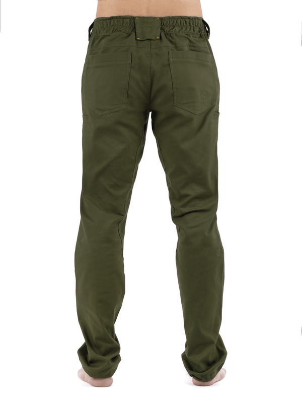 Pantalón Trapecista Musgo